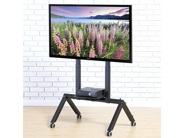 Fitueyes Mobile Tv Cart For Flat Panel Stand With Wheels Fits 37 Fitueyes Mobile Tv Cart For Flat Panel Stand With Wheels Fits 37 To 70