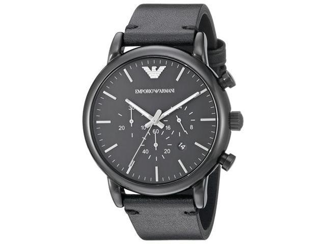 emporio armani watch stainless steel back