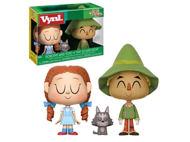 Funko Vinyl 4":Wizard of Oz Dorothy with Toto and Scarecrow