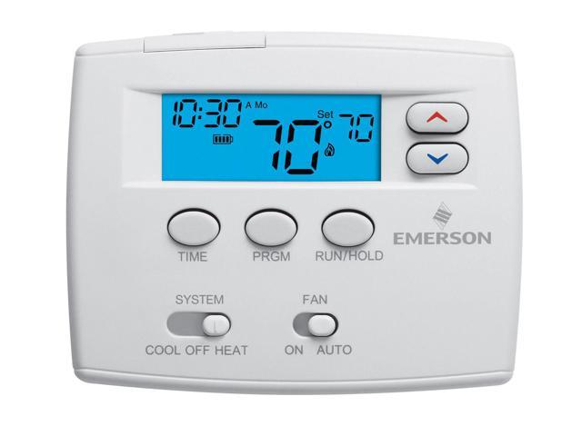 Emerson 2" Blue Single Stage Programmable Thermostat