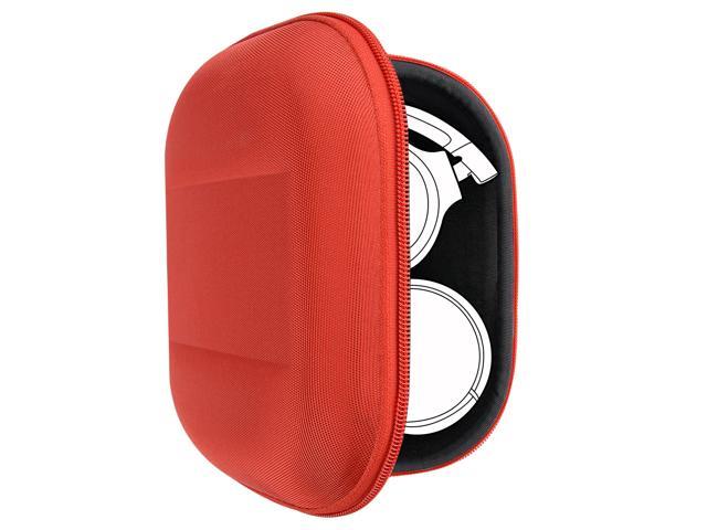 Photo 1 of Geekria Shield Headphones Case Compatible with JBL E45BT, Tune 510BT, Tune 660 BTNC, Live 400BT, Tune 560BT Case, Replacement Hard Shell Travel Carrying Bag with Cable Storage (Red)