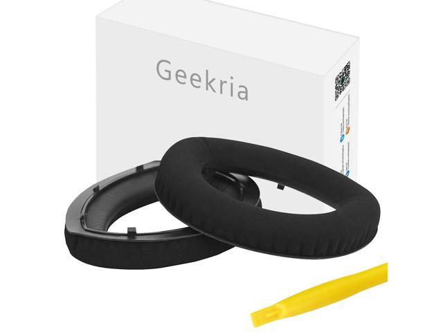 Geekria Comfort Micro Suede Replacement Ear Pads For Sennheiser Hd700 Headphones Earpads Headset Ear Cushion Repair Parts Black Newegg Com