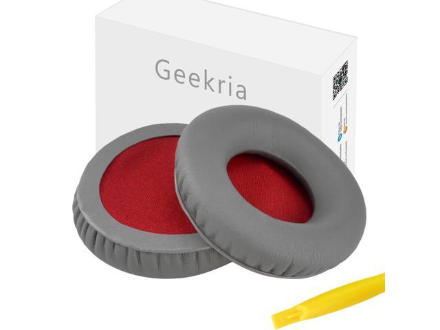 Gray Geekria Earpad for Sony MDR-V150 V200 V250 V300 V400 ZX300 Headphones Replacement Ear Pad//Ear Cushion//Ear Cups//Ear Cover//Earpads Repair Parts with Repair Tool