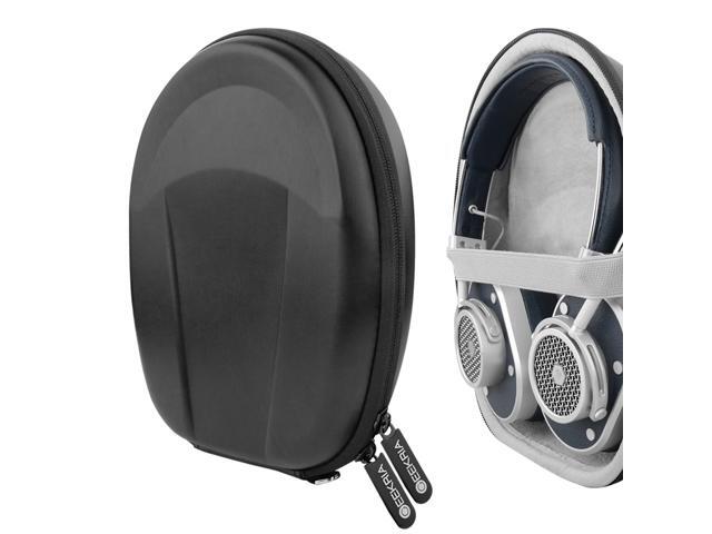 Geekria Shield Cover Compatible With Grado SR80X, SR60X, GW100x, SR325i, SR325e, SR325, SR225i, SR125 Case, Replacement Protective Hard Shell Travel Bag With Cable Storage (Black
