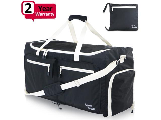 Travel Inspira Large Foldable Duffel Bag Xl For Packable Duffle Luggage Gym Sports Newegg