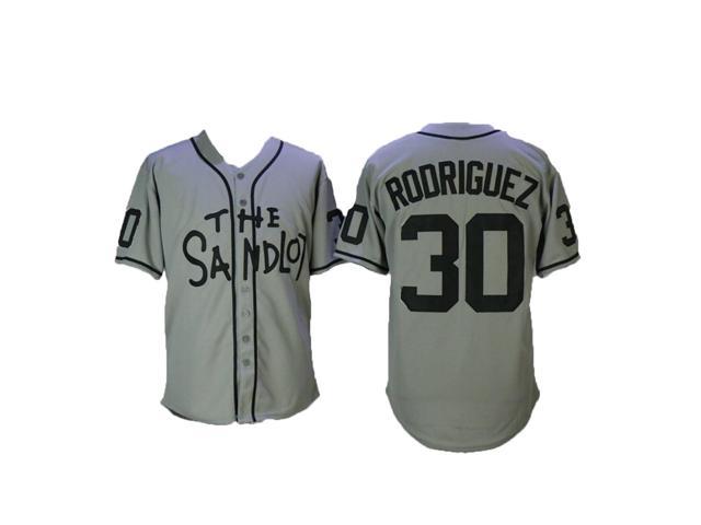Your Team Personalized Baseball Jersey The Sandlot Stitched Mens Gray Jersey