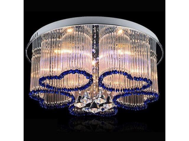 Oovov Romantic Living Room Crystal Ceiling Light Dining Room