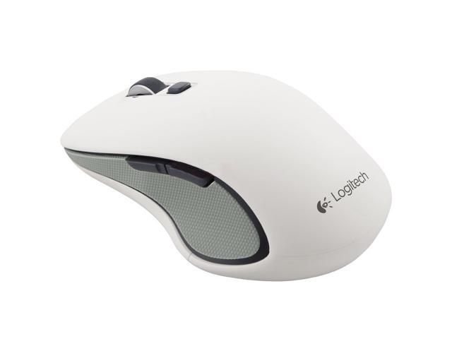 Logitech 2.4GHz Both Hands Tilt Wheel USB RF Wireless Mouse-White Mice - Newegg.com