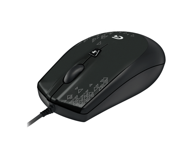 Logitech G90 Optical Gaming Mouse Black 