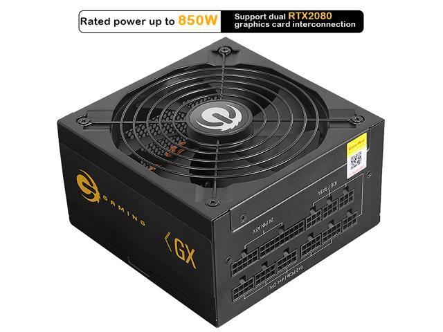 850W PSU Unit Full Modular Power Supply 80 Plus Gold PSU for PC E-Sport  Power Supplies for Computer Gaming ATX 12V 140mm Fan PC Power Supply G8