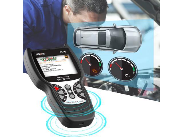 INNOVA 6100P OBD2 Scanner Check Engine ABS SRS Airbag with Service