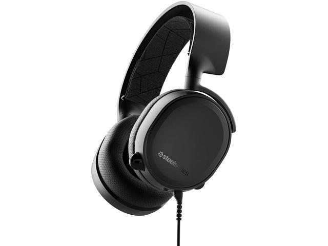 SteelSeries Arctis 3 All-Platform Gaming Headset- Black (73205-B)