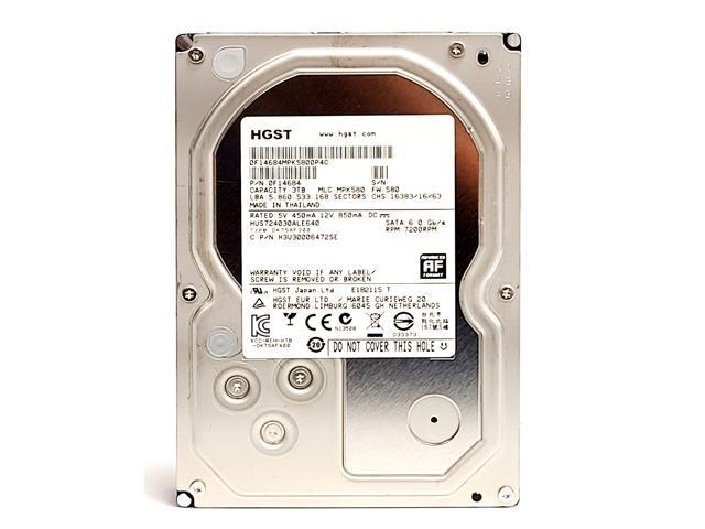 HGST Ultrastar 7K4000 HUS724030ALE640 (0F14684) 3TB 7200 RPM 64MB