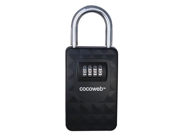 Cocoweb Key Vault Key Storage Box with Set-Your-Own-Combination Lock