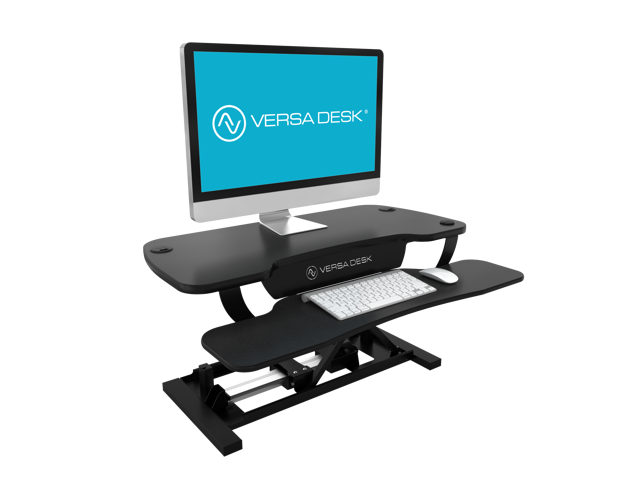 Keyboard Tray and Dual Monitor Stand 