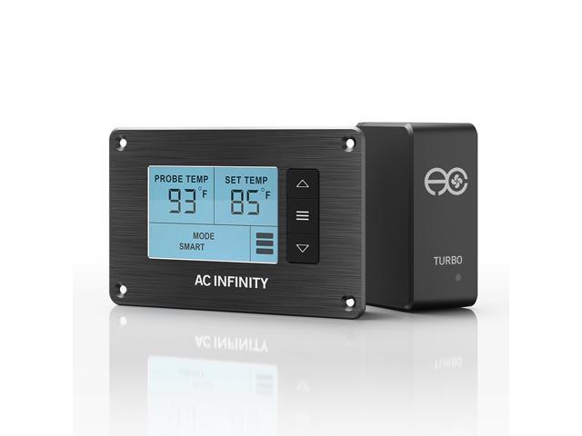 AC Infinity AIRPLATE T7, Quiet Cooling Fan System with Thermostat Control,  for Home Theater AV Cabinets