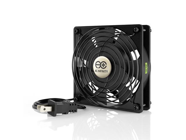 Photo 1 of AC Infinity AXIAL 1225, Muffin Axial Cooling Fan, 115V AC 120mm by 120mm by 25mm Low SpeedAC Infinity 305-410 AC Infinity AXIAL 1225 Low Speed Fan Kit with Plug Cord
