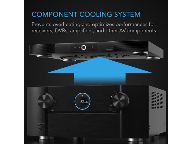 Ac Infinity Aircom S9 Quiet Cooling Fan System 17 For Receivers