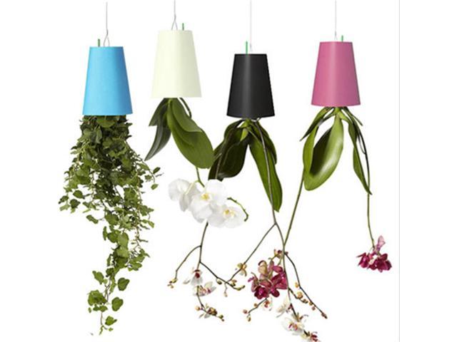 Upside Down Plant Holder Pot Hanging Sky Planters Plant Holder Pot Ceiling Random Colour