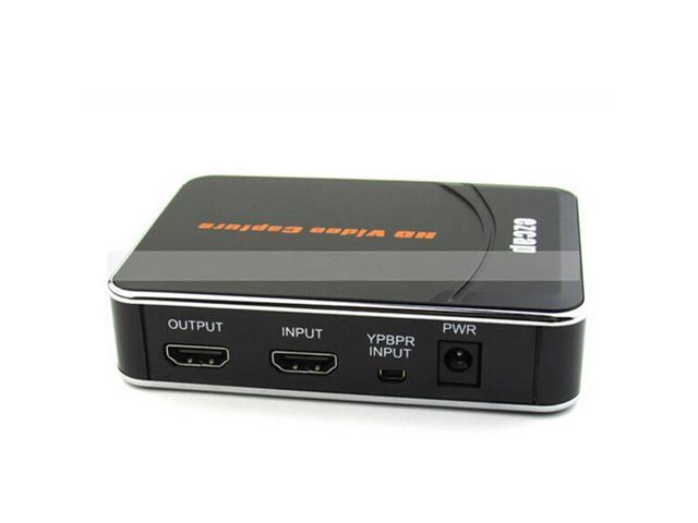 Newest Hd Video Capture Ezcap 1080p Game Capture Hdmi Ypbpr Recorder Box Into Usb Disk With Edit Software For Xbox One 360 Ps3 2v Newegg Com