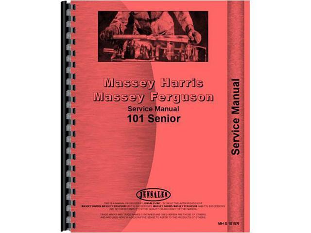 Massey Harris 101 RC Stand Tractor Parts List Manual