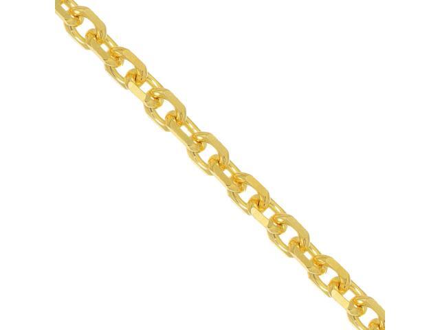 14k Gold 1.5mm Cable Chain Necklace