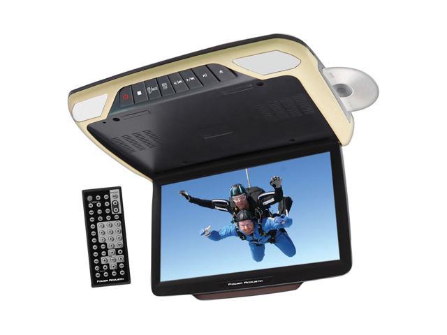 Power Acoustik PMD_143H 14.3" Ceiling-Mount DVD Entertainment System with 3 Interchangeable Color Skins & Mobile Link