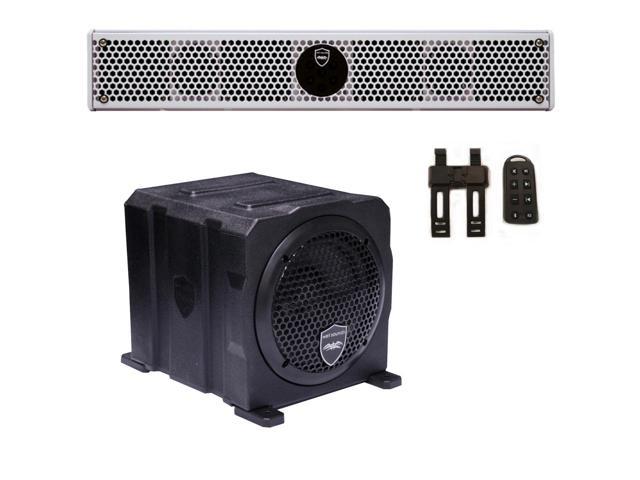 Wet Sounds Package White Stealth 6 Ultra Hd Sound Bar W Remote