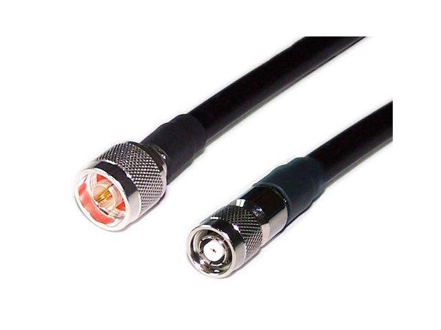 US MADE LMR-400 N Male to N Female 25 FT Antenna Coax Cable