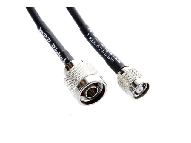 TIMES Microwave® 3 FEET LMR-240 LOW LOSS N Male to RP-SMA Male Pigtail Cable USA