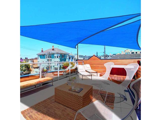 outdoor triangle sun shades