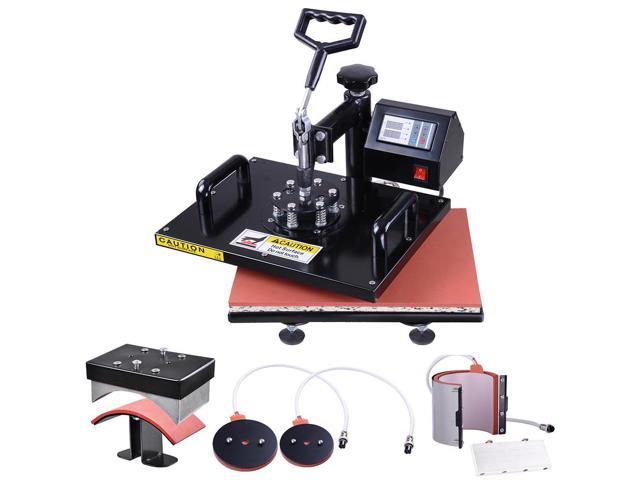 12"x15" Heat Press Machine 5in1 Multifunction Sublimation Heat Press Printer