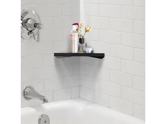 Aquaterior Shower Corner Shelf Storage Holder Stainless Steel