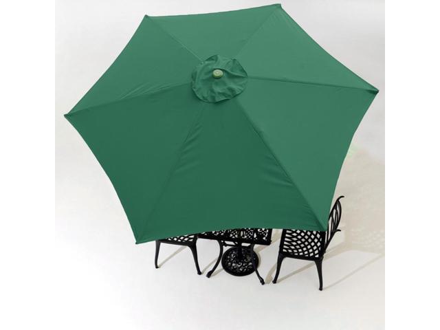 9 Patio Umbrella Replacement Canopy 6 Rib Outdoor Yard Deck 9 Patio Umbrella Replacement Canopy 6 Rib Outdoor Yard Deck Cover Top Color Opt