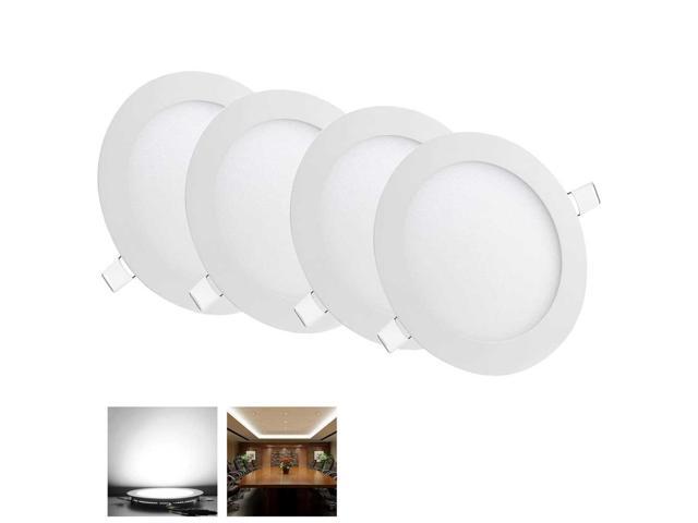 9W 5" Round Warm White LED Recessed Ceiling Panel Down Lights Bulb Lamp Fixture 