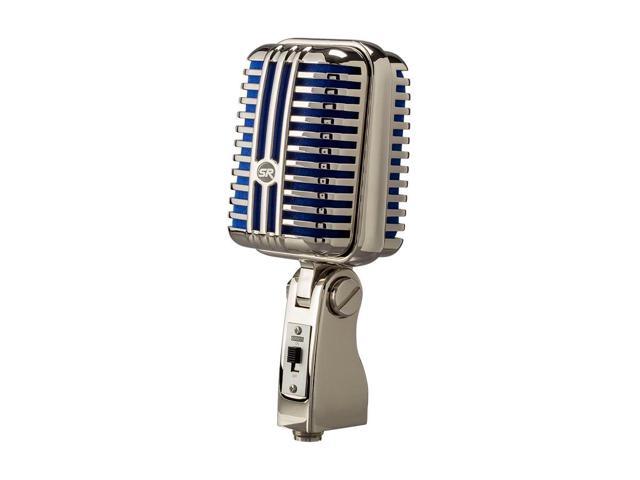 Photo 1 of Monoprice Memphis Blue Classic Retro-Style Dynamic Microphone, Supercardioid Polar Pattern, For Podcasting, Streaming, and Live Performing - Stage Right Series