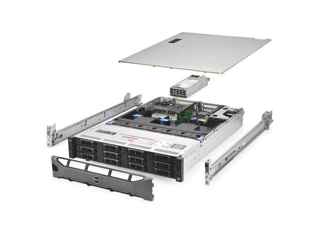 RAM Mounts Dell PowerEdge R620 2x 10C E5-2660v2 2.2Ghz 128GB Ram 8x 1TB 7.2K HDD 1U Server 