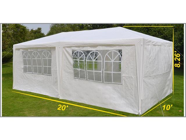 Sunriseumbrella 10 X 20 Canopy Wedding Party Tent With 6 Walls Sunriseumbrella 10 X 20 Canopy Wedding Party Tent With
