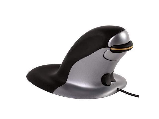 Fellowes Penguin Mouse Wireless Verticale Taglia M (9894701): Ergonomico Per Destri E Mancini