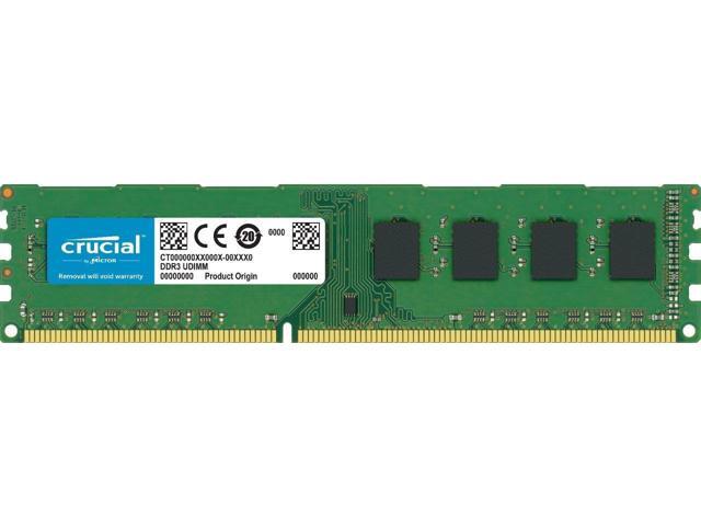2GB DDR3 PC3-12800 1600MHz DIMM Memory RAM Crucial CT25664BD160B Equivalent