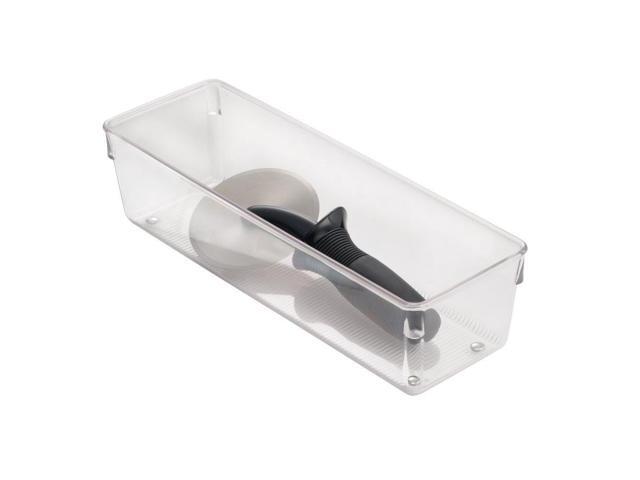 Interdesign Linus Drawer Organizer 4 By 12 By 3 Inch Clear