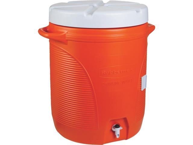 Rubbermaid Commercial 325-1610-01-11 10 Gal Water Cooler, Orange ...