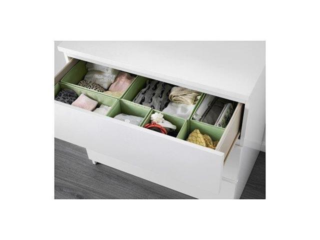 Ikea Skubb Storage Box Set Of 6 Drawer Organizers Light Green