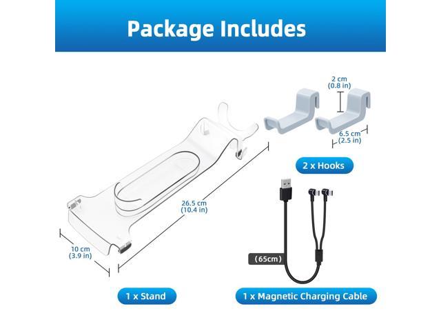 DOBE Stand Kit with Charging Cable for PS5/PS VR2 Controller 