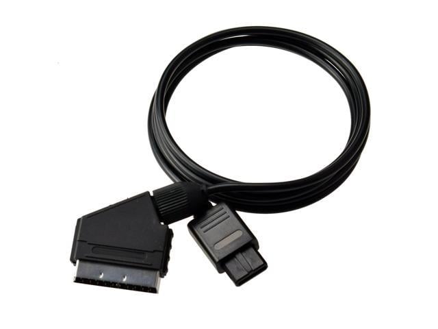 RGB Scart Cable Cord for SNES GameCube N64 NTSC