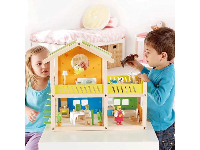 hape happy villa dollhouse