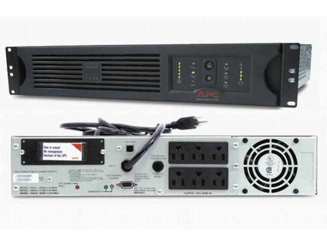 SUA750RM2U w// Network Management Card and Batteries APC Smart-UPS 750