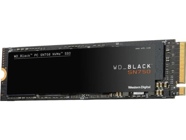 WD - Black SN750 NVMe SSD 1TB Internal PCI Express 3.0 x4