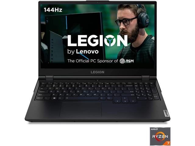 Lenovo Legion 5 Gaming Laptop, 15" FHD (1920x1080) IPS Screen, AMD Ryzen 7 4800H Processor, 16GB DDR4, 512GB SSD, NVIDIA GTX 1660Ti, Windows 10, 82B1000AUS, Phantom Black Notebook
