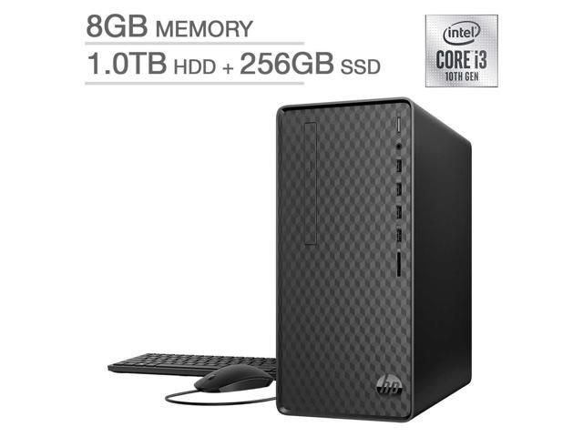 HP Desktop 10th Gen Intel Core i3-10100 PC Computer M01-F1057c Memory 1TB + 256GB SSD - Newegg.com